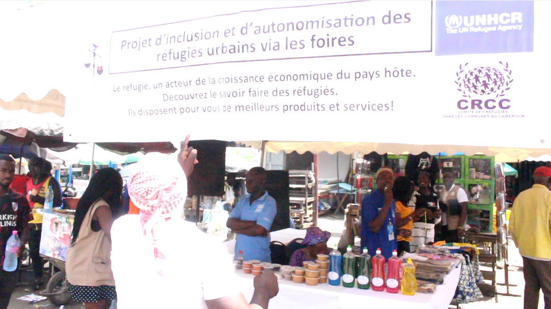 Projet d’inclusion et d’autonomisation des réfugiés urbains de la ville de Douala au travers des foires